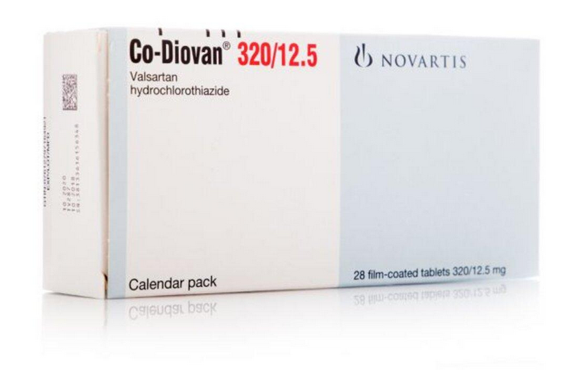 CO DIOVAN Valsartan Hydrochlorothiazide 320mg 12.5mg Tablet