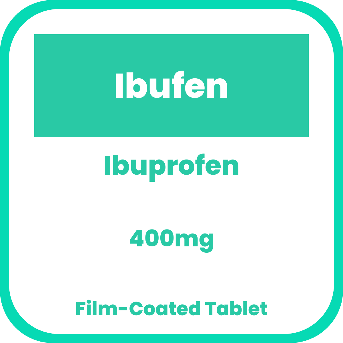 IBUFEN Ibuprofen 400mg FilmCoated Tablet 1's price in the Philippines MedsGo Pharmacy