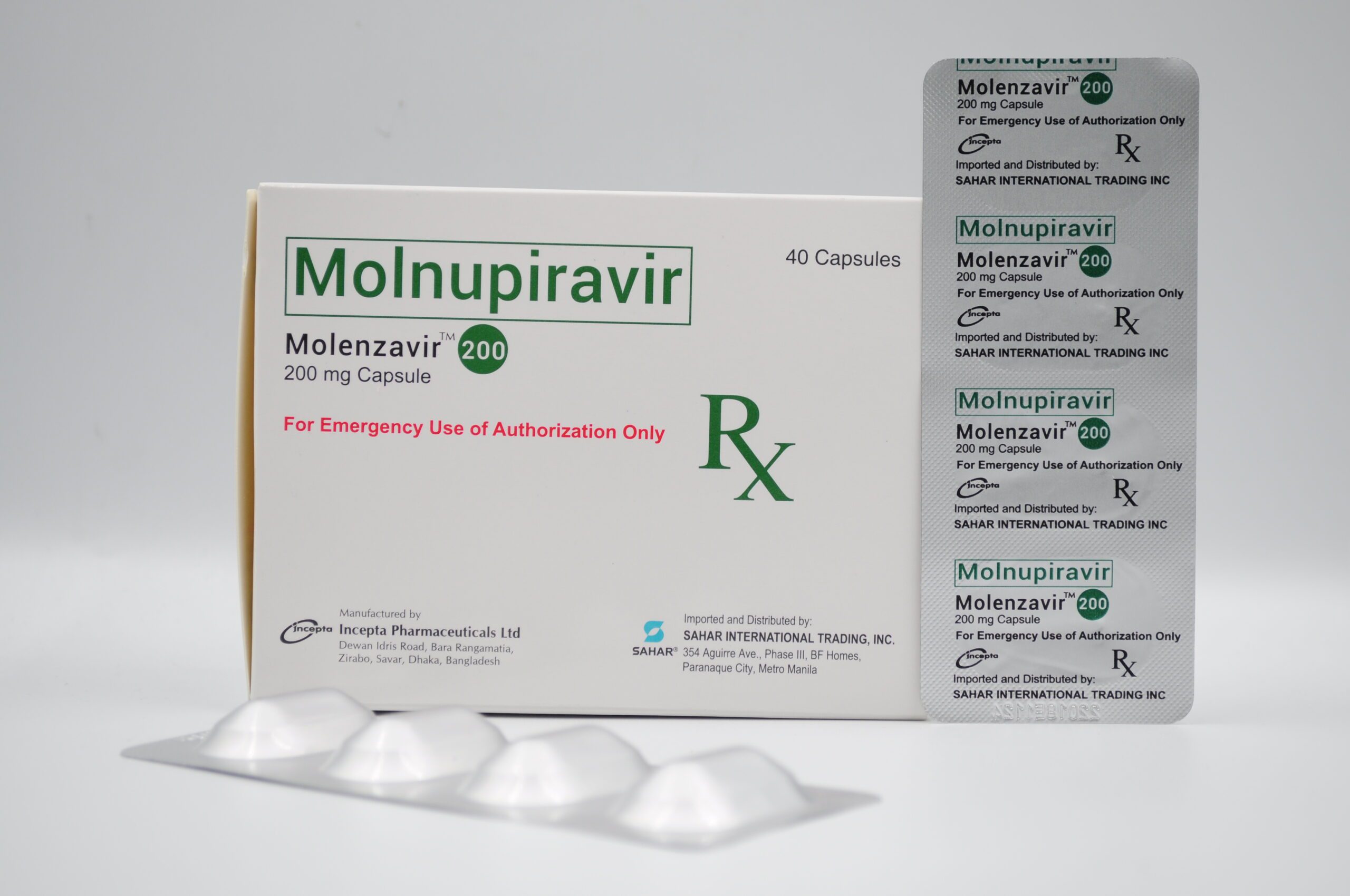 MOLENZAVIR Molnupiravir 200mg Capsule 40's price in the Philippines ...