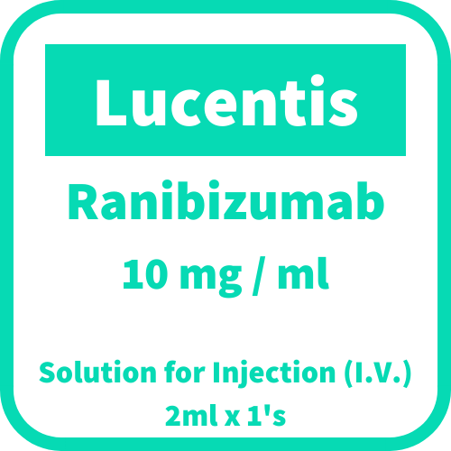 LUCENTIS 10mg / mL Solution for Intravitreal Injection 2mL