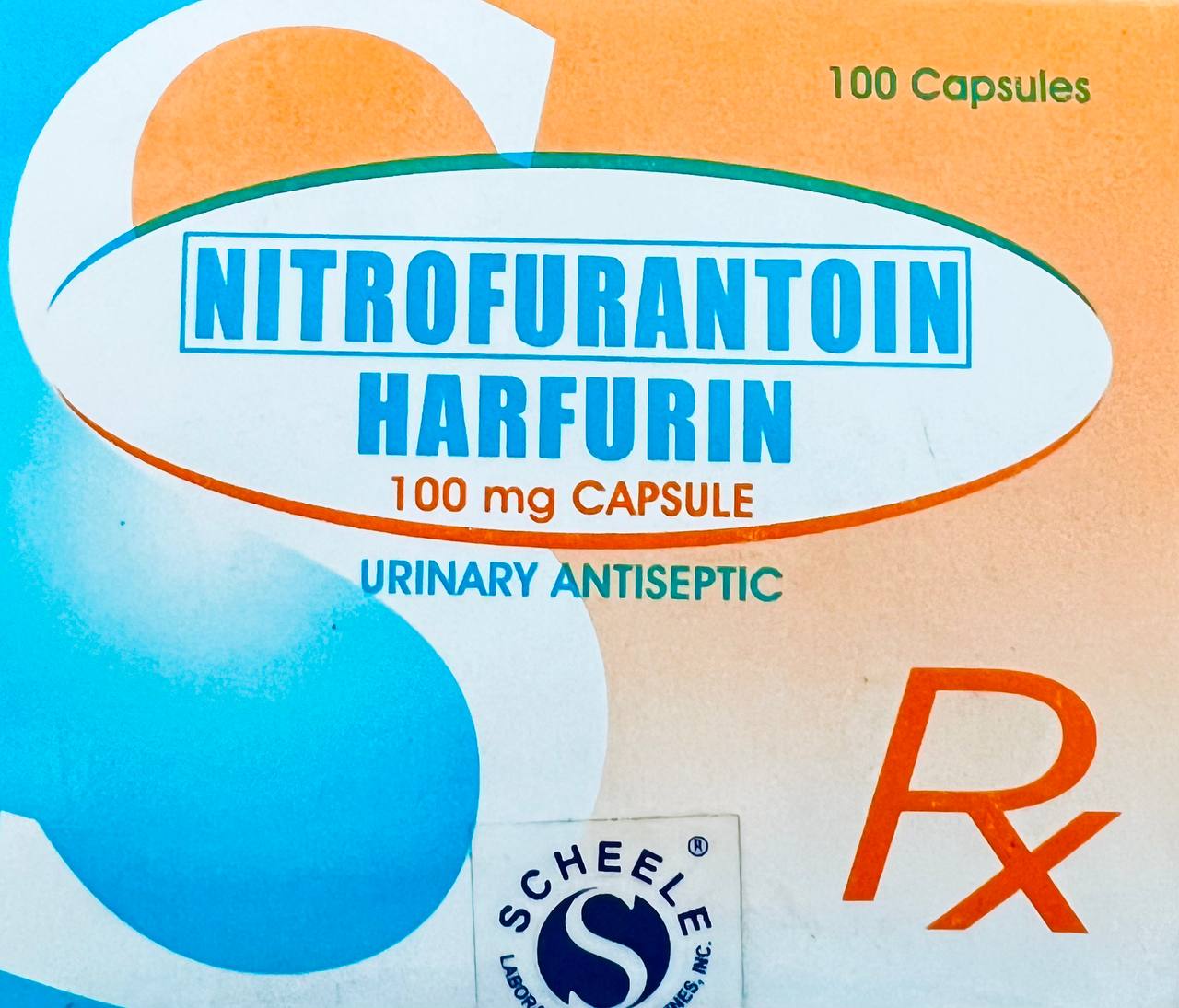 HARFURIN Nitrofurantion 100mg Capsule 100's price in the Philippines