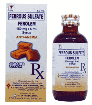 FEROLEM Iron 150mg 5mL Syrup 60mL Price In The Philippines MedsGo FEROLEM Iron 150mg 5mL Syrup 60mL Price In The Philippines MedsGo
