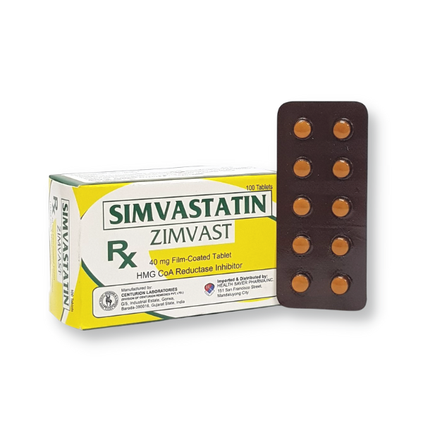 ZIMVAST Simvastatin 40mg Film-Coated Tablet 100's price in the ...