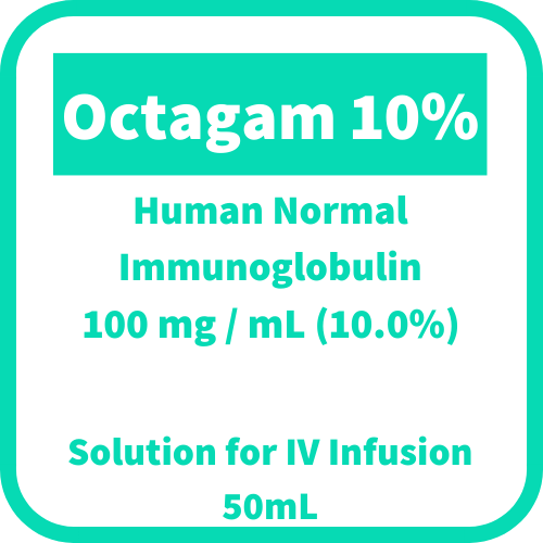 OCTAGAM 10% Human Normal Immunoglobulin 100mg / mL (10.0%) Solution for ...