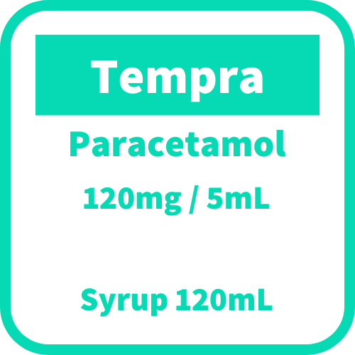 TEMPRA Paracetamol 120mg / 5mL Syrup 120mL Grape price in the Philippines MedsGo Pharmacy