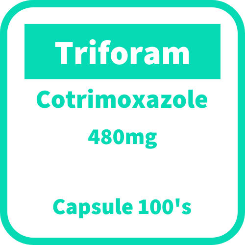 TRIFORAM Cotrimoxazole 480mg Capsule 100's price in the Philippines ...