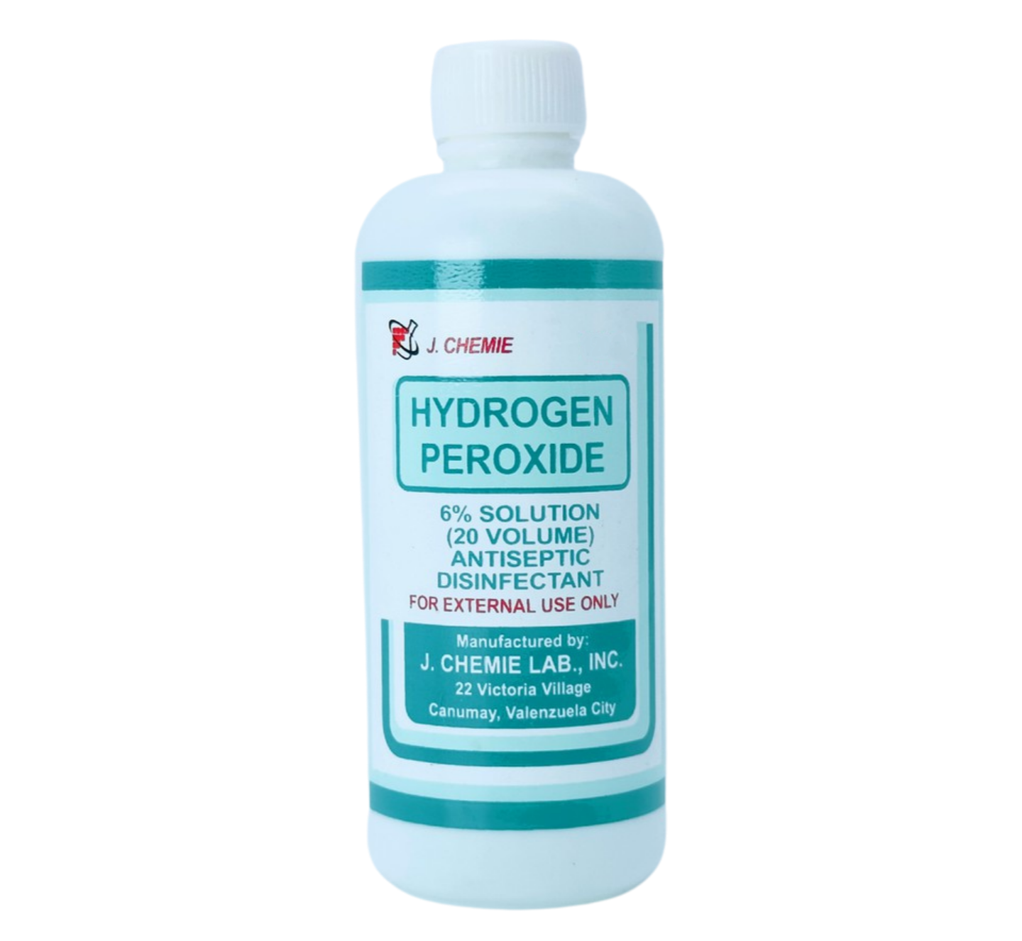Buy J. chemie hydrogen peroxide 20vol 6% solution 60ml online with MedsGo.  Price - from
