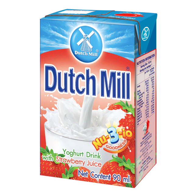 DUTCH MILL Yoghurt Drink with Strawberry Juice 90ml price in the