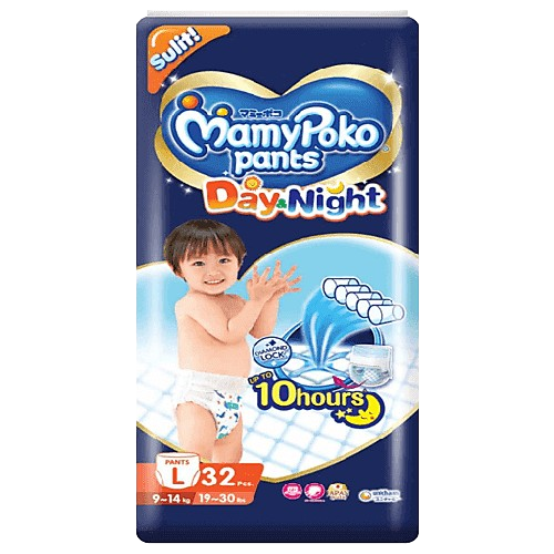 MAMY POKO Pants Day & Night L 1's price in the Philippines MedsGo