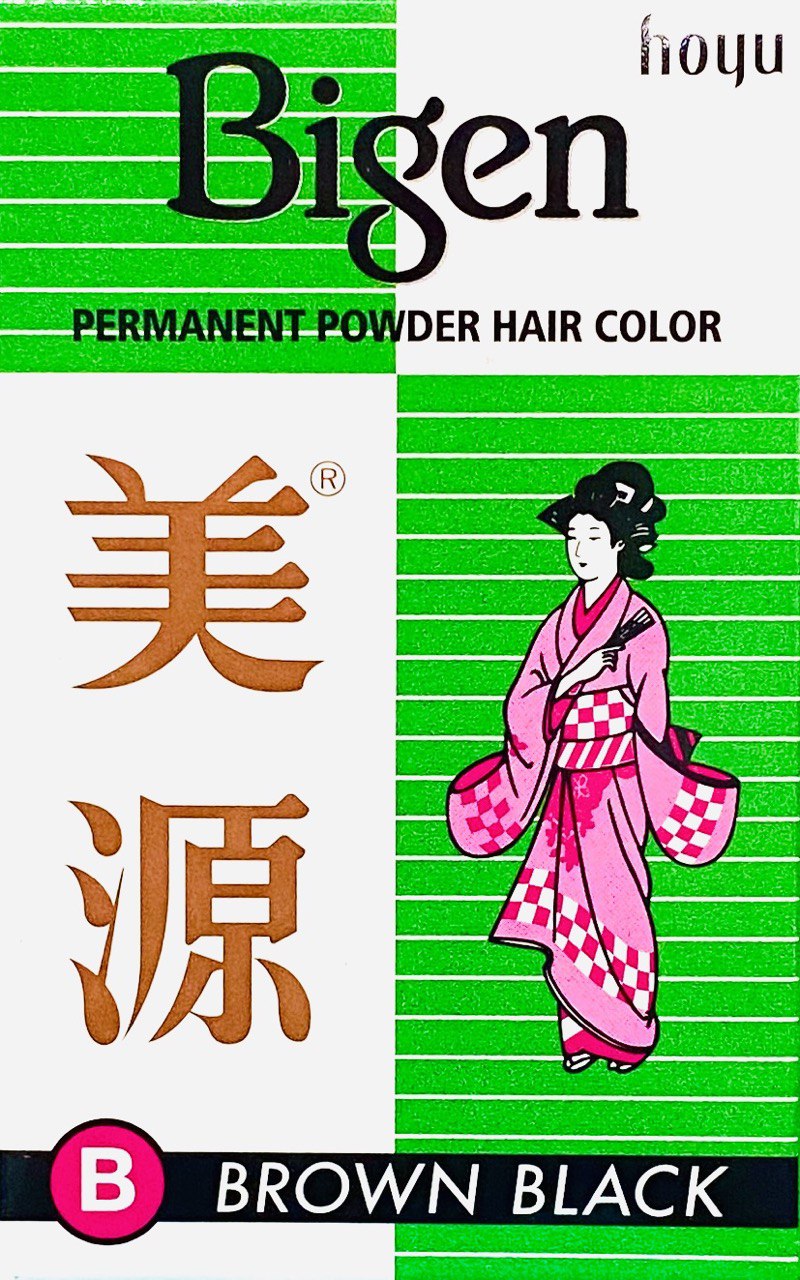 BIGEN Permanent Powder Hair Color Brown Black 6g price in the Philippines MedsGo Pharmacy