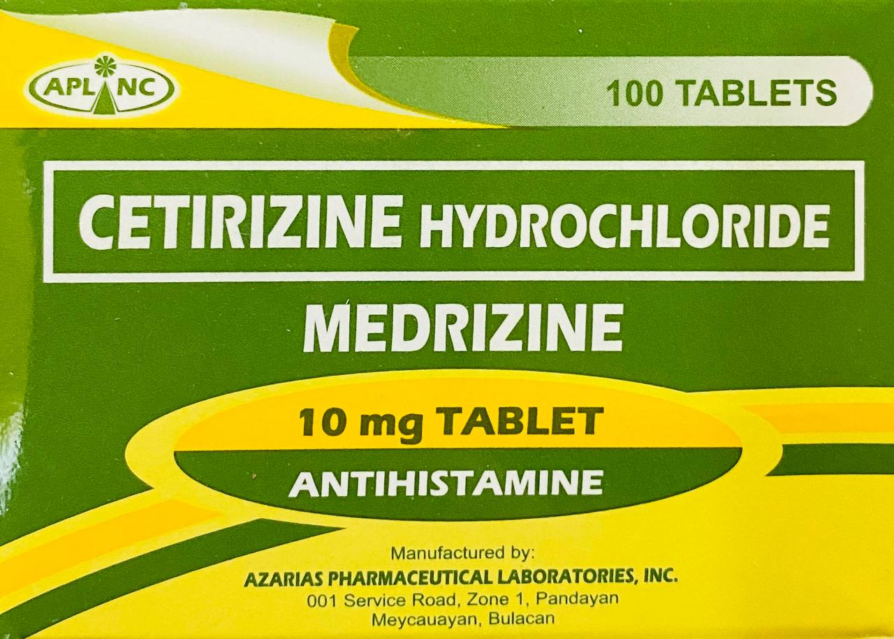 MEDRIZINE Cetirizine Hydrochloride 10mg Tablet 1 s price in the