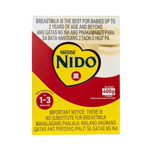NIDO JR. Milk Supplement for 13 years old 400g price in the