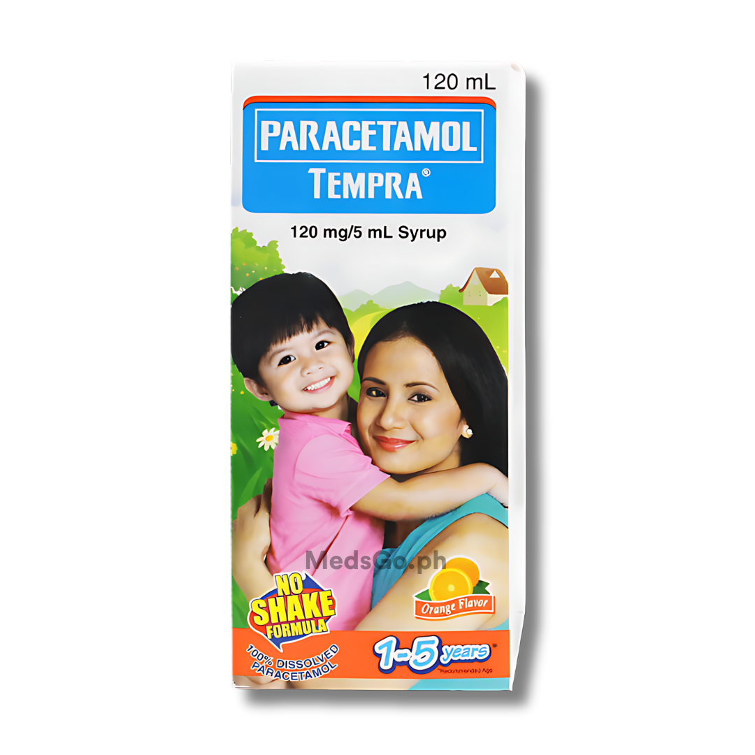 TEMPRA Paracetamol 120mg / 5mL Syrup 120mL Orange price in the ...