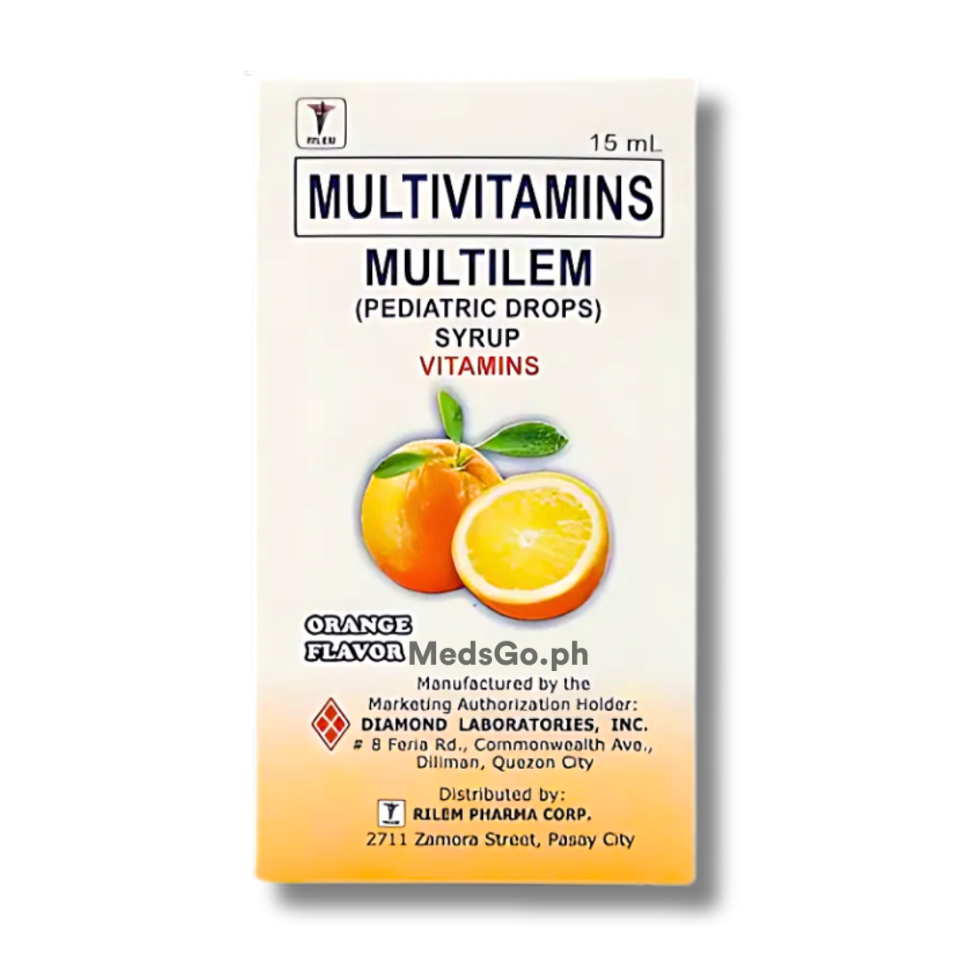 MULTILEM Multivitamins for Kids Oral Drops 15mL Orange price in the ...