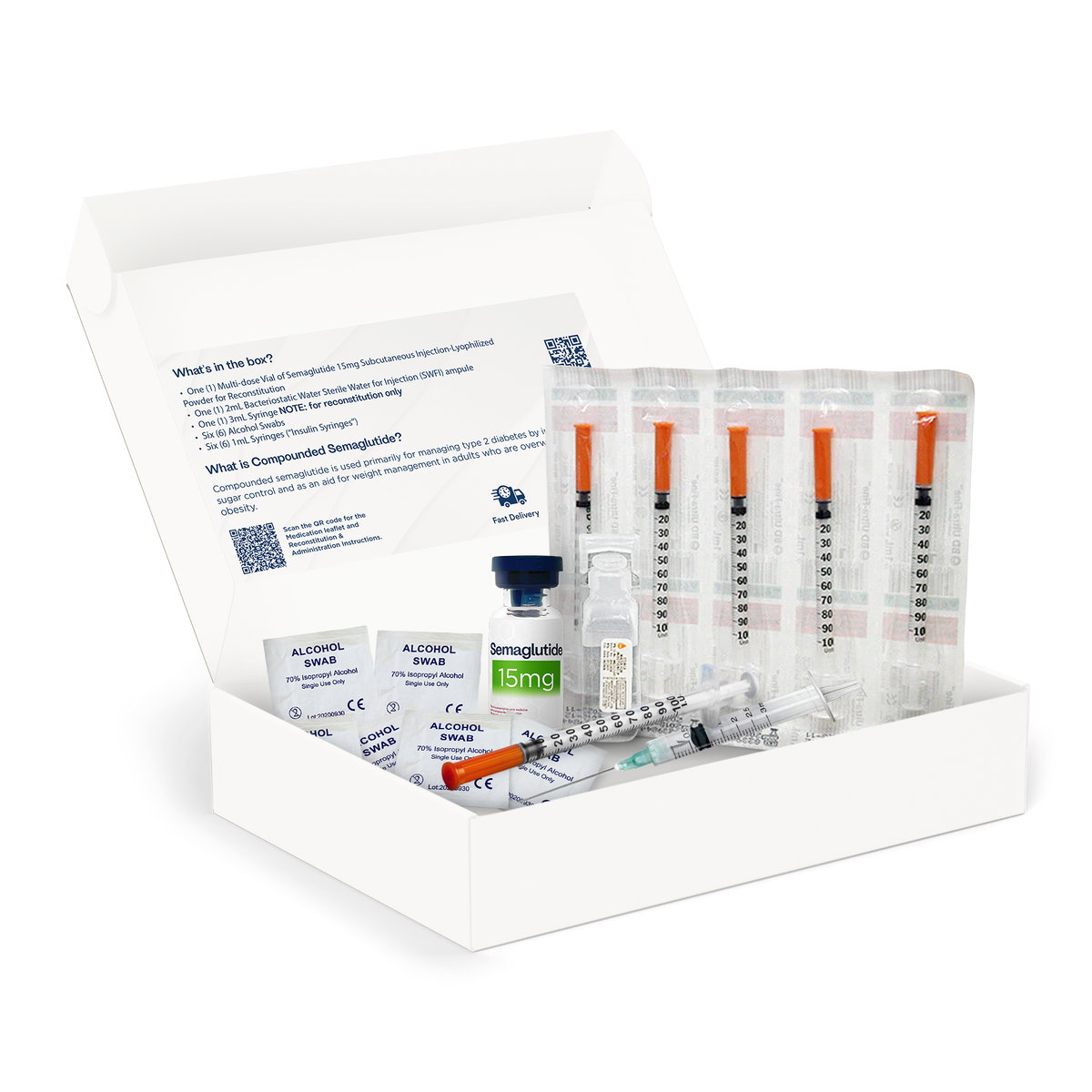 semaglutide lyophilized powder for reconstitution Compounded SEMAGLUTIDE 15MG - Lyophilized Powder + Sterile Water for  Injection price in the Philippines