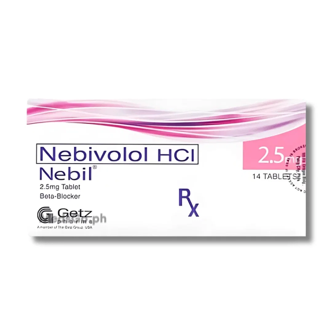 NEBIL Nebivolol 2.5mg - 1 Box x 14 Tablets price in the Philippines