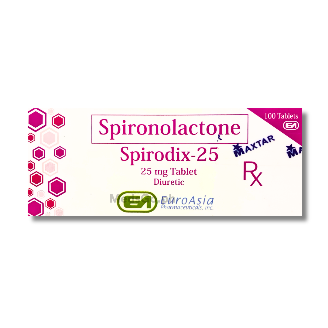 SPIRODIX-25 Spironolactone 25mg - 1 Tablet price in the Philippines ...