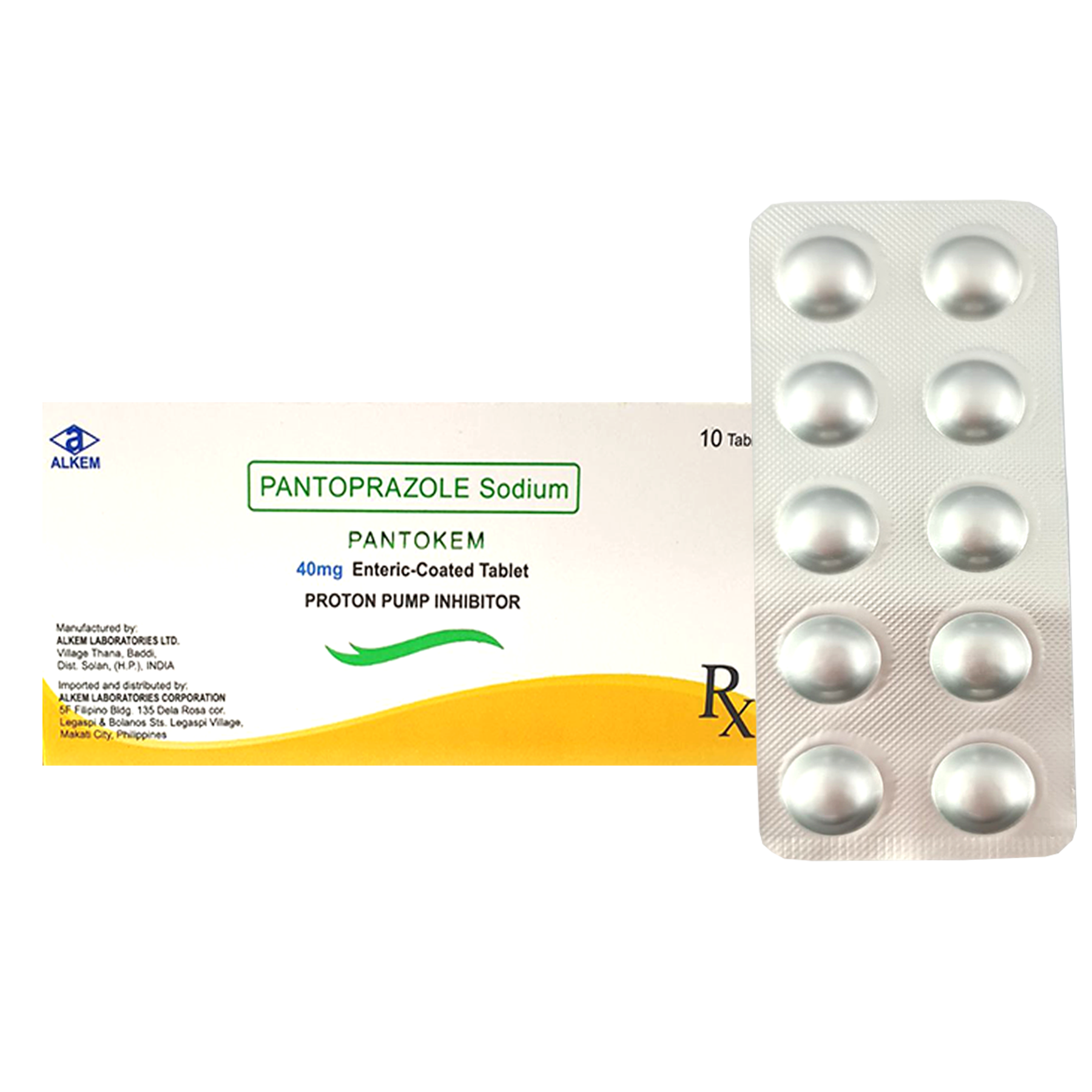 PANTOKEM Pantoprazole Sodium Sesquihydrate 40mg Tablet 1 #39 s price in the