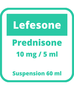 LEFESONE Prednisone 10mg / 5mL Suspension 60mL