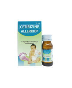 Image of ALLERKID CETIRIZINE 2.5MG / ML ORAL DROPS 10ML GRAPE
