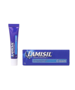 LAMISIL AF Terbinafine Hydrochloride 10mg / g (1.0%) Cream 5g, Dosage Strength: 10mg /g (1%), Drug Packaging: Cream 5g