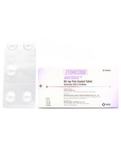 ARCOXIA Etoricoxib 90mg Film-Coated Tablet 1's, Dosage Strength: 90mg, Drug Packaging: Film-Coated Tablet 1's
