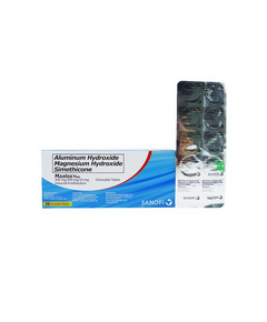 MAALOX PLUS Aluminum Hydroxide / Magnesium Hydroxide / Simethicone 200mg / 200mg / 25mg Chewable Tablet 1's, Dosage Strength: 200 mg / 200 mg / 25 mg, Drug Packaging: Chewable Tablet 1's