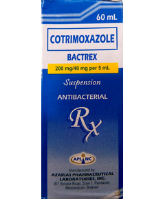 BACTREX Cotrimoxazole 200mg / 40mg per 5mL Suspension 60mL