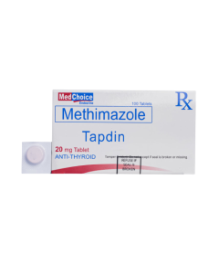 TAPDIN Methimazole 20mg Tablet 1's, Dosage Strength: 20mg, Drug Packaging: Tablet 1's