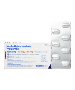 Image of VALCAMP AMLODIPINE / VALSARTAN 10MG / 160MG - 1 TABLET