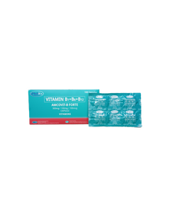 AMCOVIT-B FORTE Vit. B1 / Vit. B6 / Vit. B12 300mg / 100mg / 100mcg Capsule 1's, Dosage Strength: 300 mg / 100 mg / 100 mcg, Drug Packaging: Capsule 1's