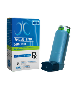 SALBUMIN Salbutamol 100mcg / dose Metered-Dose Inhaler 200doses 1's