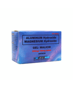 GEL-MALICID Aluminum Hydroxide / Magnesium Hydroxide 200mg / 100mg Tablet 1's, Dosage Strength: 200 mg / 100 mg, Drug Packaging: Tablet 1's