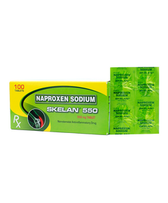 SKELAN 550 Naproxen Sodium 550mg Film-Coated Tablet 1's, Dosage Strength: 550mg, Drug Packaging: Film-Coated Tablet 1's