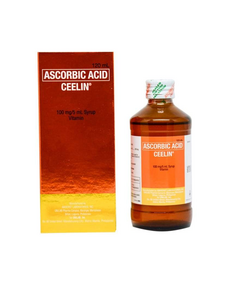 CEELIN Ascorbic Acid 100mg / 5mL Syrup 120mL, Dosage Strength: 100mg / 5ml, Drug Packaging: Syrup 120ml