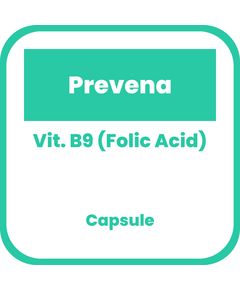 PREVENA Folic Acid (Vit. B9) 5mg Capsule 1's, Dosage Strength: 5 mg, Drug Packaging: Capsule 1's