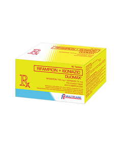 Image of DUOMAX RIFAMPICIN / ISONIAZID 150MG / 75MG - 1 TABLET