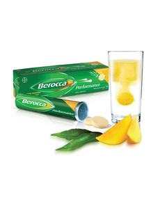 Image of BEROCCA PERFORMANCE MULTIVITAMINS / MINERALS - 15 EFFERVESCENT TABLET MANGO ORANGE