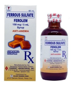 Image of FEROLEM IRON 150MG / 5ML SYRUP 60ML