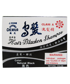 CHEN-HUA Natural Black Hair-Blacken Shampoo Sachet 1's