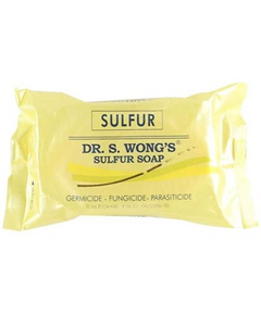 DR. S. WONG'S SULFUR SOAP (Yellow) Sulfur 2g / 100g Soap 80g, Dosage Strength: 2 g per 100 g, Drug Packaging: Soap 80g