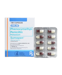 SUMAPEN Phenoxymethylpenicillin Potassium 250mg Capsule 1's, Dosage Strength: 250mg, Drug Packaging: Capsule 1's