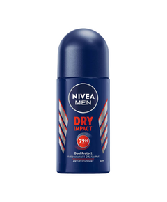 NIVEA Men Dry Impact Dual Protect Roll On Deodorant 50ml