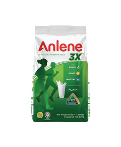 ANLENE MoveMax Plain Low Fat Milk for Adult 3x 600g