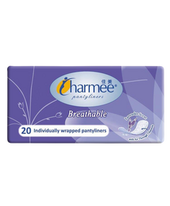 CHARMEE Breathable Pantyliners Lavender Scent 20's