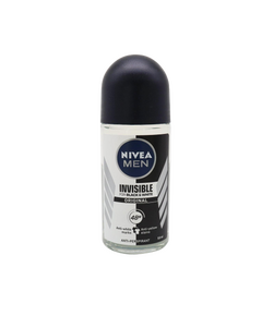 NIVEA Men Invisible For Black And White Roll-on Deodorant 50ml