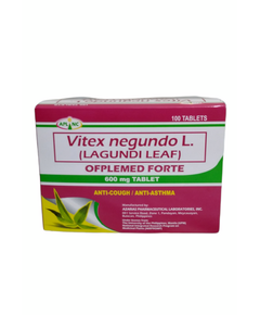 OFPLEMED FORTE Vitex Negundo L. 600mg Tablet 1's, Dosage Strength: 600 mg, Drug Packaging: Tablet 1's