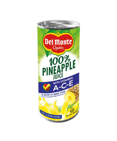 DEL MONTE 100% Pineapple Juice Drink with A-C-E 220ml 1's