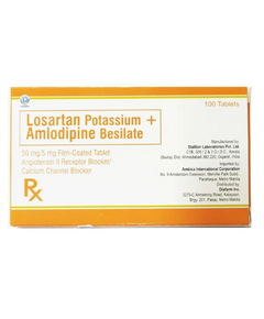 DIAFARM Losartan / Amlodipine 50mg / 5mg Tablet 1's