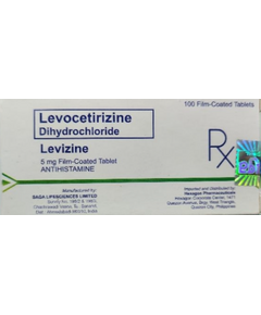 LEVIZINE Levocetirizine Dihydrochloride 5mg Film-Coated Tablet 1's